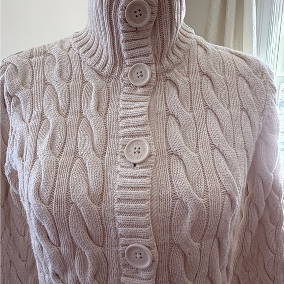 Women's Polo RL jeans Cable Knit Sweater - Picture 3 of 8